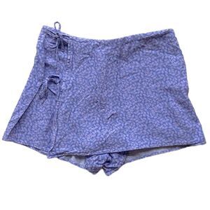 Zara Wrap Front Tie Skort Size Medium